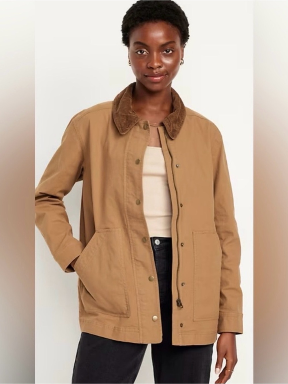Old Navy Women’s Barn Jacket | Large - Picture 3 of 4
